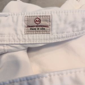 Adriano Goldschmiel Men's White Denim Sz 34